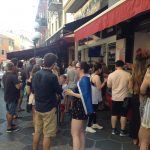 【2018年ロシアワールドカップ:フランス優勝時の光景INニース】